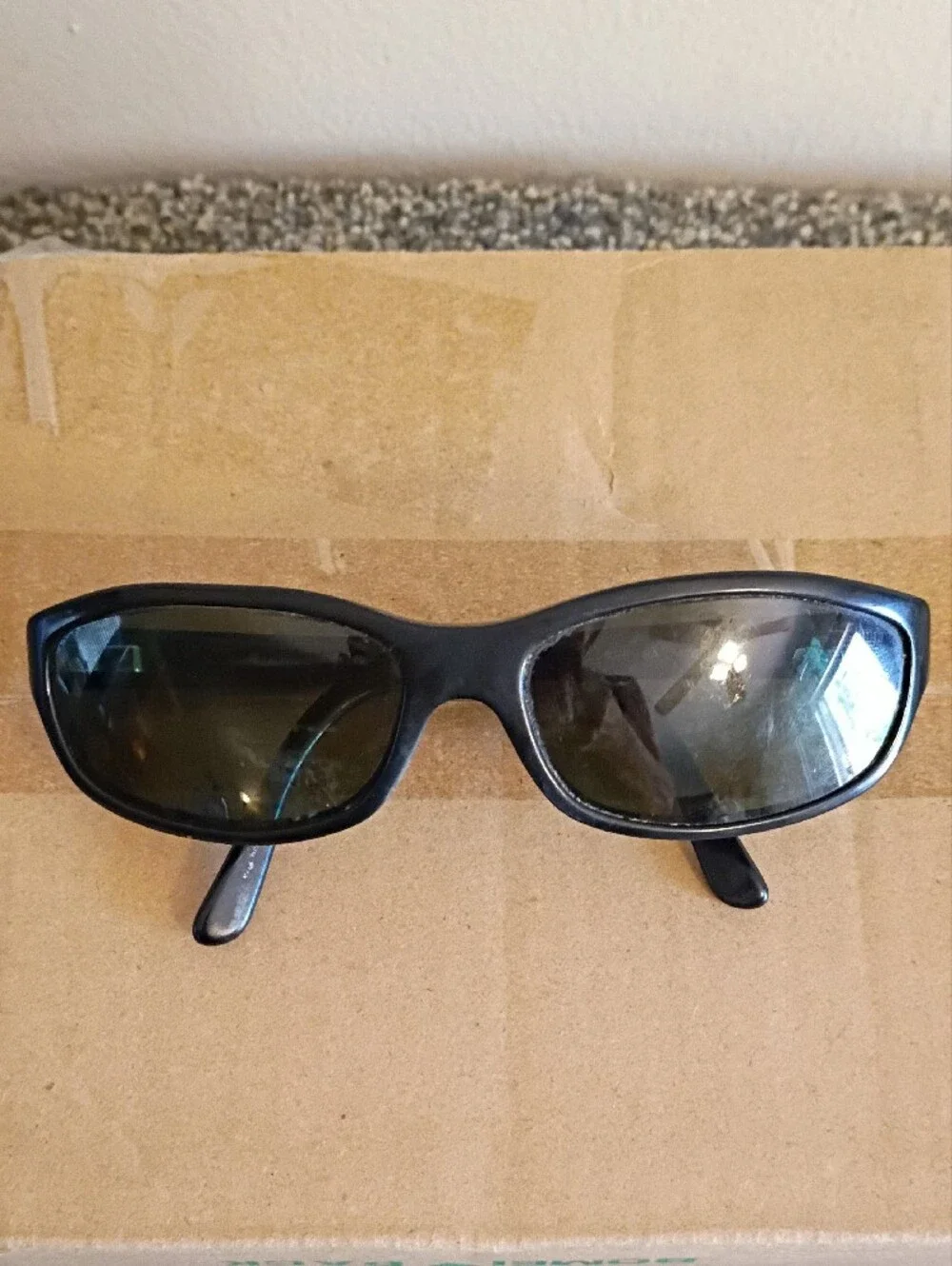 Carrera Men's Black Frame Sunglasses with Dark Lenses Frames Only